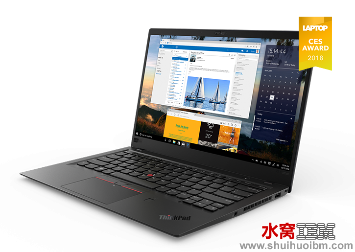 ThinkPad 2018 X1 carbon 7HK配置i7-8650真机图片， X1 carbon 7HK重量降到1.58KG了